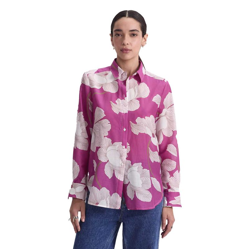 Sportscraft Manon Cotton Silk Shirt image number 0